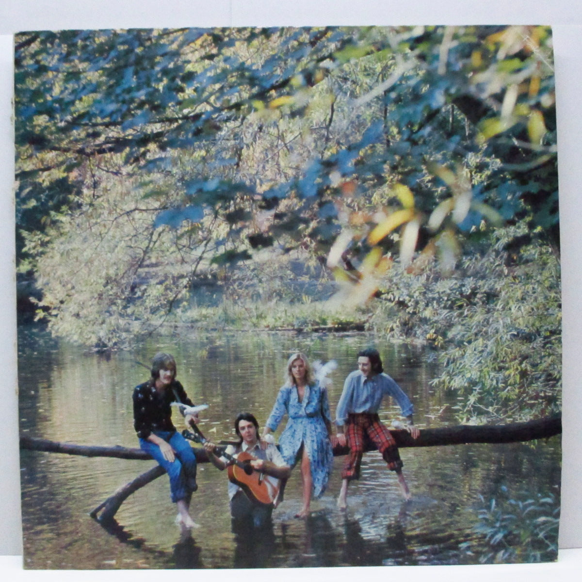 PAUL McCARTNEY & WINGS (ポール・マッカートニー & ウィングス ) - Wild Life (UK '84 Fame 再発「黒・銀ラベ」LP/バーコードジャケ)