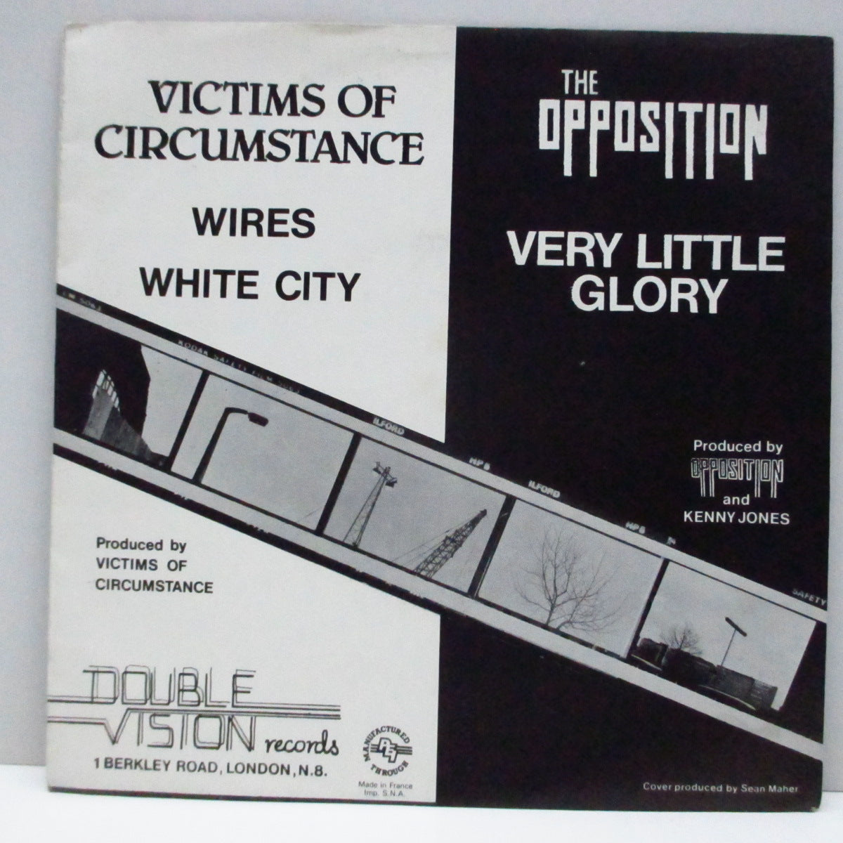 OPPOSITION, THE / VICTIMES OF CIRCUMSTANCE (ジ・オポジション / ヴィクティムズ・オブ・サーカムスタンス) - Very Little Glory / Wires (UK Orig.7")