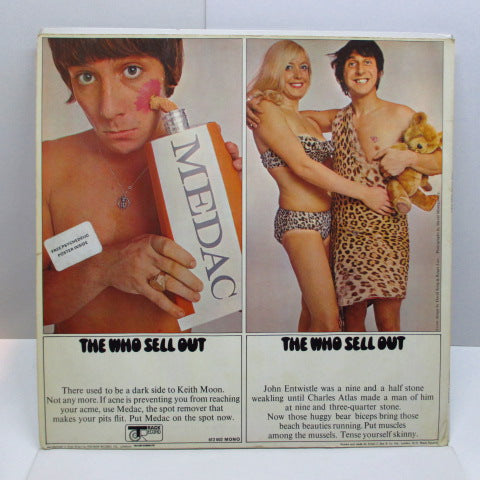 WHO (フー) - Sell Out (UK Orig.MONO+Sticker、500 Limited PSYCHEDELIC POSTER)