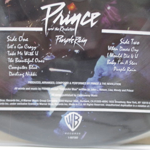 PRINCE And The Revolution (プリンス) - Purple Rain (EU 限定再発ピクチャー LP)