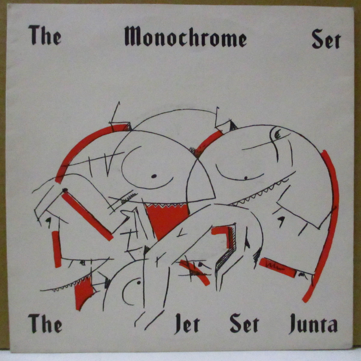 MONOCHROME SET,THE (ザ・モノクローム・セット) - The Jet Set Junta (UK オリジナル 7"+PS)