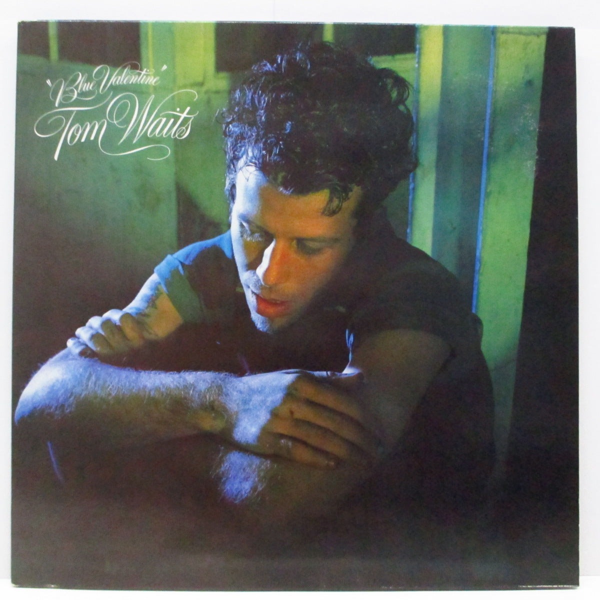 TOM WAITS (トム・ウェイツ) - Blue Valentine (US プロモ白ラベ LP+GS/6E-162)