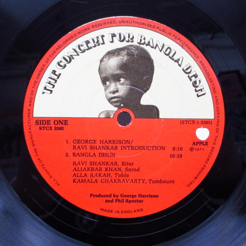 GEORGE HARRISON (ジョージ・ハリスン) - The Concert For Bangla Desh (UK Orig.3xLP+U.S. Made Box)