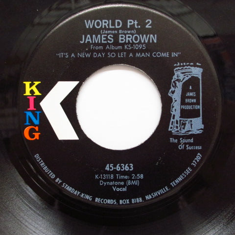 JAMES BROWN - World (Part.2) / I Cried (Orig)