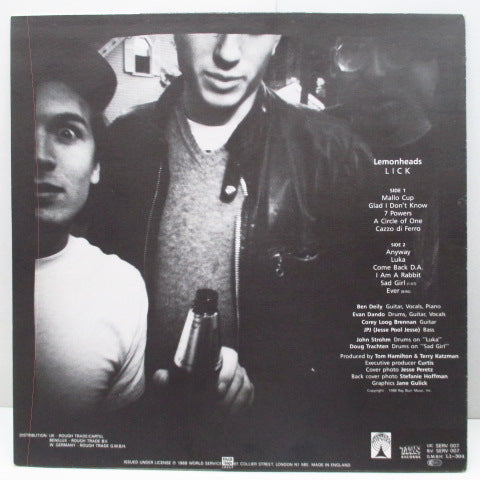 LEMONHEADS (レモンヘッズ) - Lick (UK & EU オリジナル LP) '89年パンク時代サードアルバム!