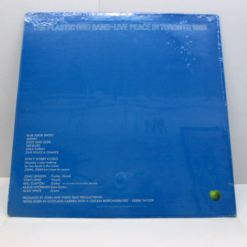JOHN LENNON (PLASTIC ONO BAND) (ジョン・レノン (プラスチック・オノ・バンド) - Live Peace In Toronto 1969 (US Orig.LP/Seald!)