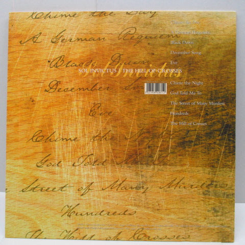 SOL INVICTUS-The Hill Of Crosses (UK Orig.LP + Sign)