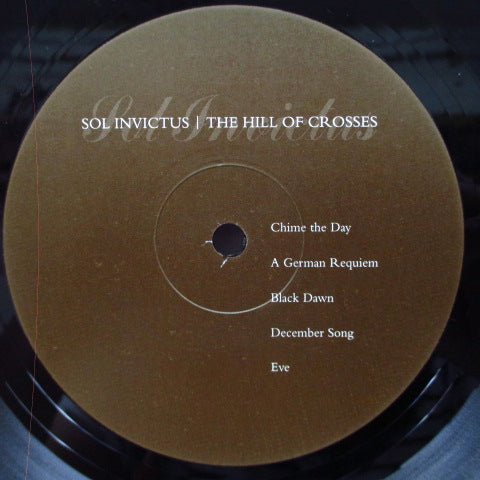 SOL INVICTUS-The Hill Of Crosses (UK Orig.LP + Sign)