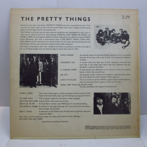PRETTY THINGS (プリティ・シングス) - The Pretty Things (1st) (UK Orig.Mono/CS)
