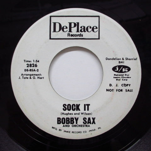 BOBBY SAX - Sock It (Promo)