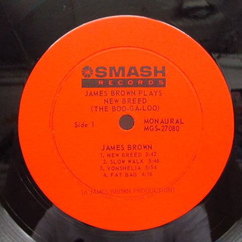 JAMES BROWN-Plays New Breed (The Boo-Ga-Loo) (US: Orig.STEREO + Portrait!)