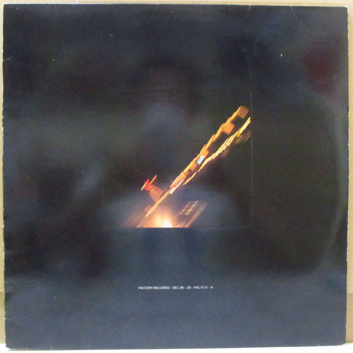 JOY DIVISION (ジョイ・ディヴィジョン) - Transmission (UK '81 初回オリジナル 12"/エンボス・ジャケ)