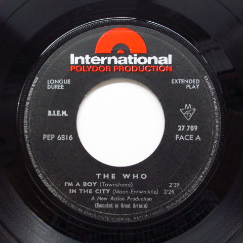 WHO (フー) - I'm A Boy (FRANCE Orig.EP/表面CFS)