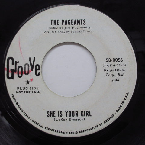 PAGEANTS - She Is Your Girl (Promo)