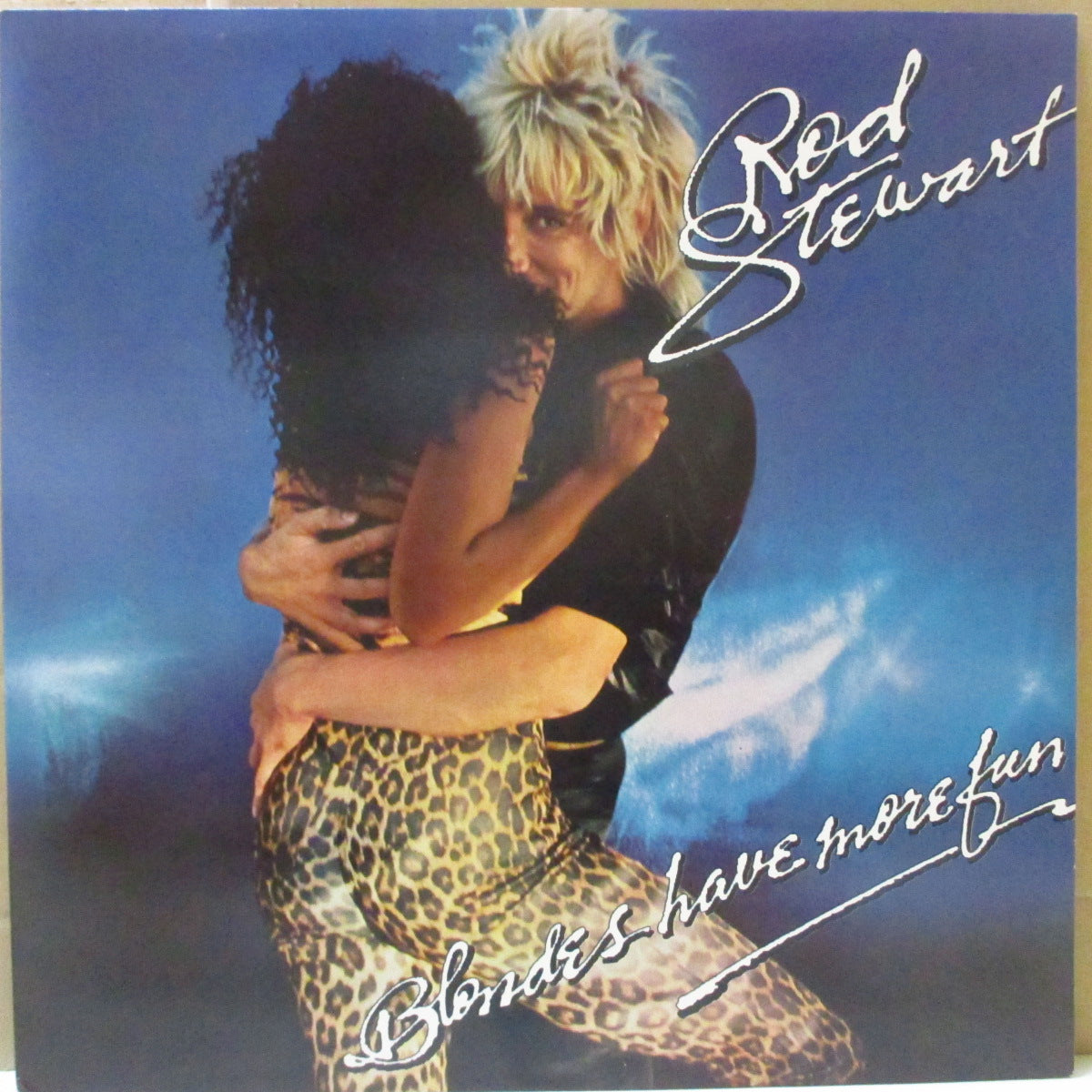 ROD STEWART (ロッド・スチュワート) - Blondes Have More Fun (UK オリジナル LP/見開きジャケ)