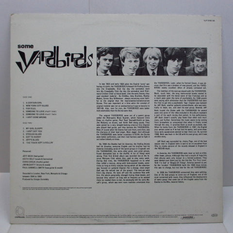 YARDBIRDS (ヤードバーズ) - Some Yardbirds (GERMAN Orig.)