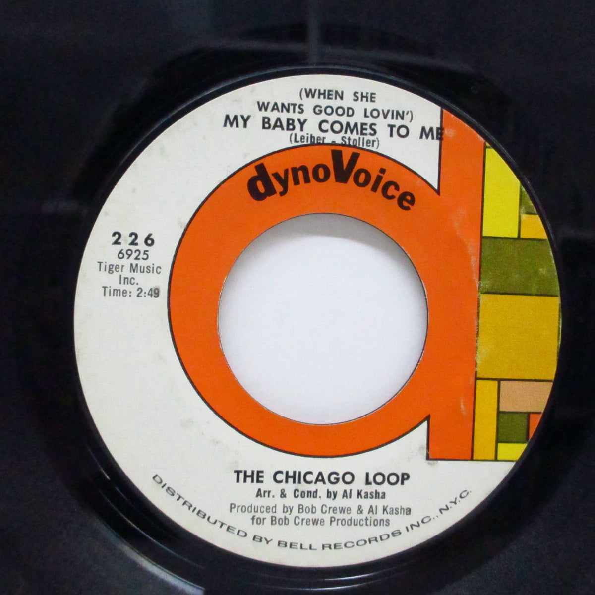 CHICAGO LOOP (シカゴ・ループ) - My Baby Comes To Me (US Orig.7")