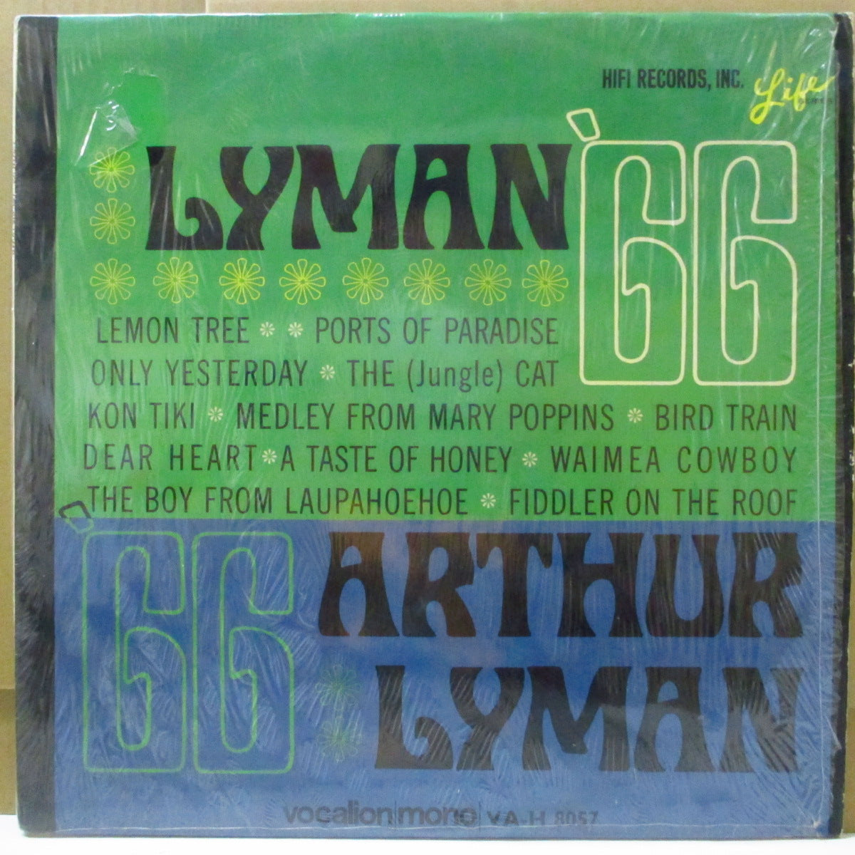 ARTHUR LYMAN (アーサーライマン) - Lyman '66 (UK オリジナル・モノラル LP/両面コーティング・ジャケ)