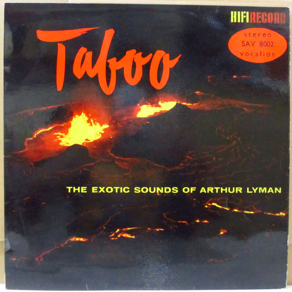 ARTHUR LYMAN (アーサーライマン)  - Taboo ! (UK '68 再発ステレオ LP/両面コーティング折り返しジャケ)