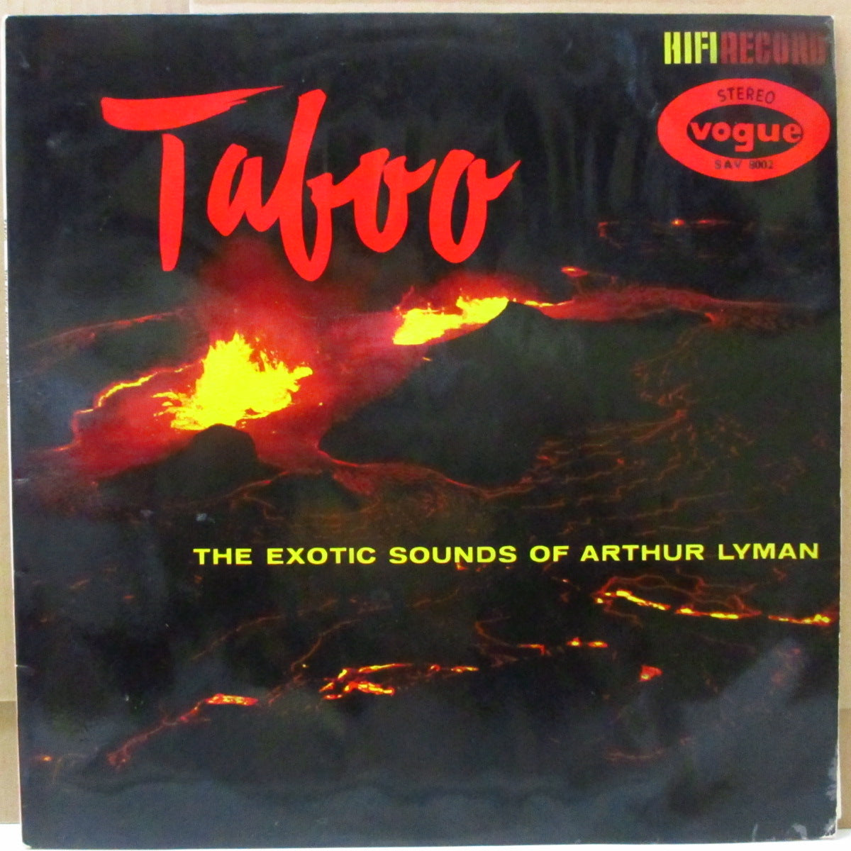 ARTHUR LYMAN (アーサーライマン) - Taboo ! (UK '58 オリジナル・ステレオ LP/両面コーティング折り返しジャケ)