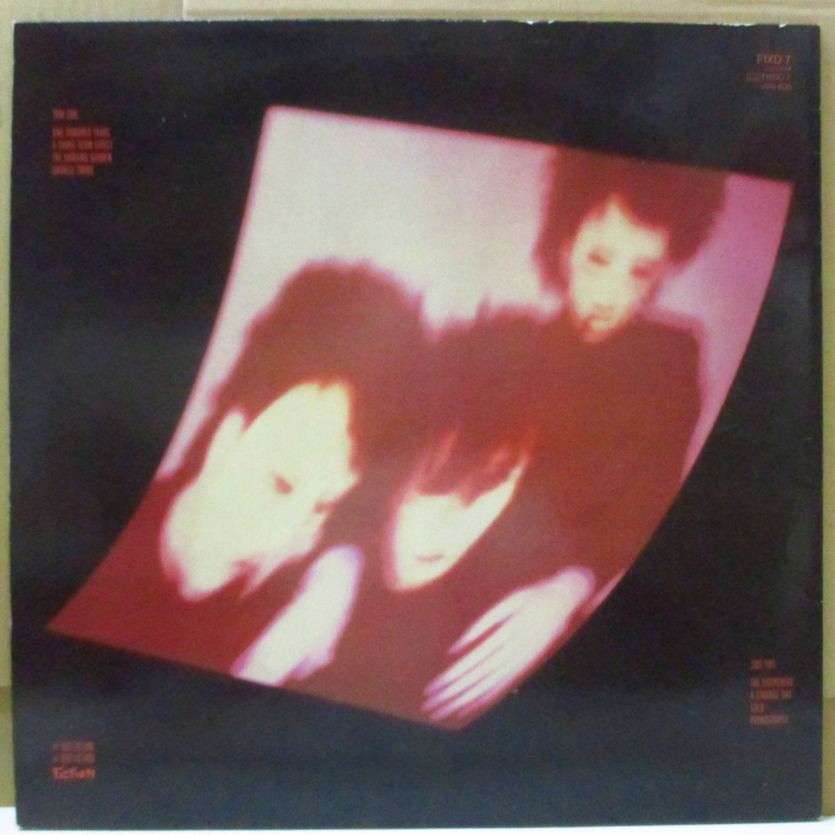 CURE, THE (ザ・キュアー) - Pornography (UK '86 再発 LP+インサート)