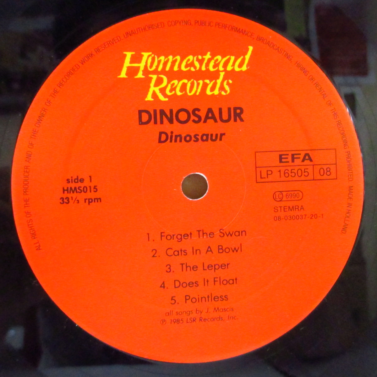 DINOSAUR (ダイナソー) - S.T. (Dutch 790 再発 LP)