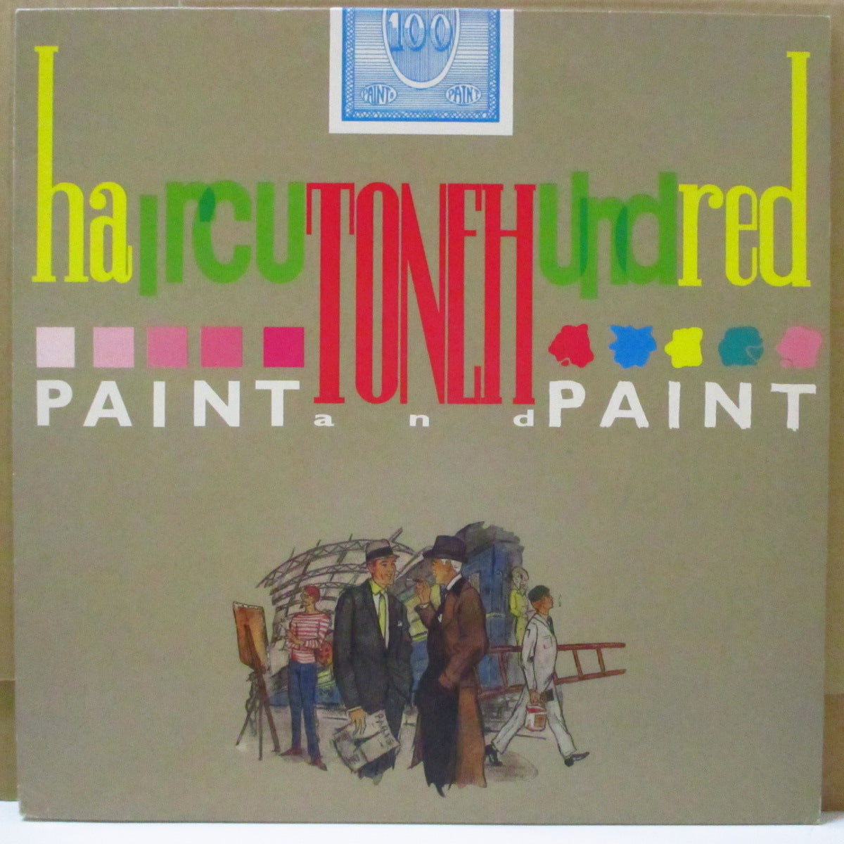 HAIRCUT ONE HUNDRED (ヘアーカット・ワン・ハンドレッド) - Paint And Paint (UK オリジナル LP+インナー)