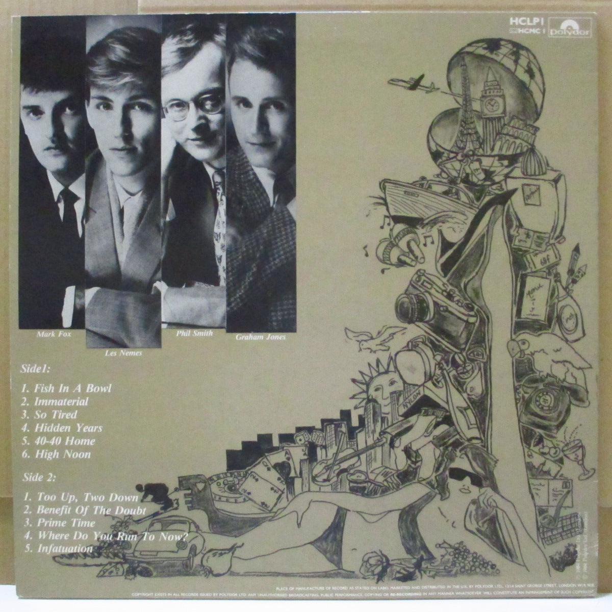 HAIRCUT ONE HUNDRED (ヘアーカット・ワン・ハンドレッド) - Paint And Paint (UK オリジナル LP+インナー)