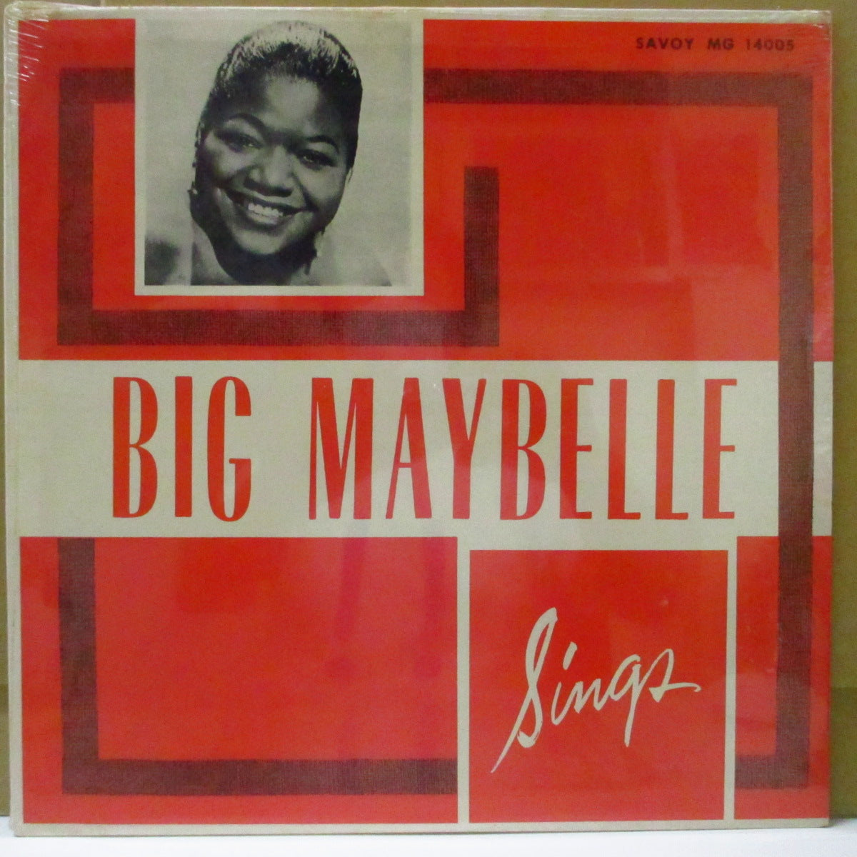 BIG MAYBELLE (ビッグ・メイべル) - Big Maybelle Sings... (US 60's Reissue Mono LP/Red CVR)