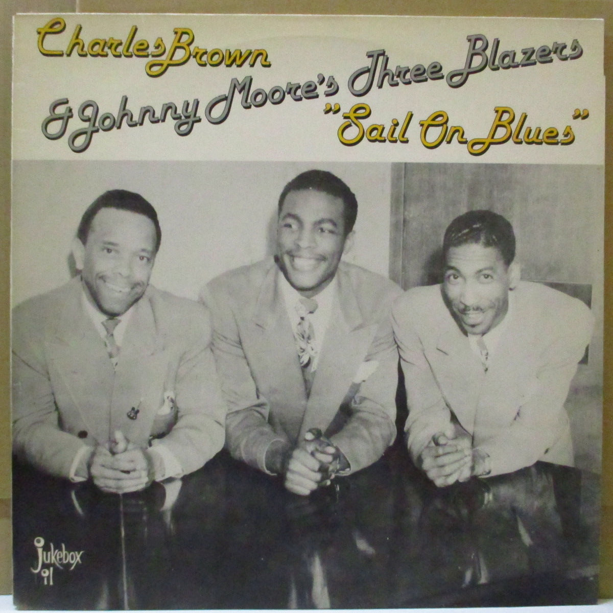 CHARLES BROWN & Johnny Moore's Three Blazers (チャールズ・ブラウン) - Sail On Blues (Sweden Orig.Mono LP)
