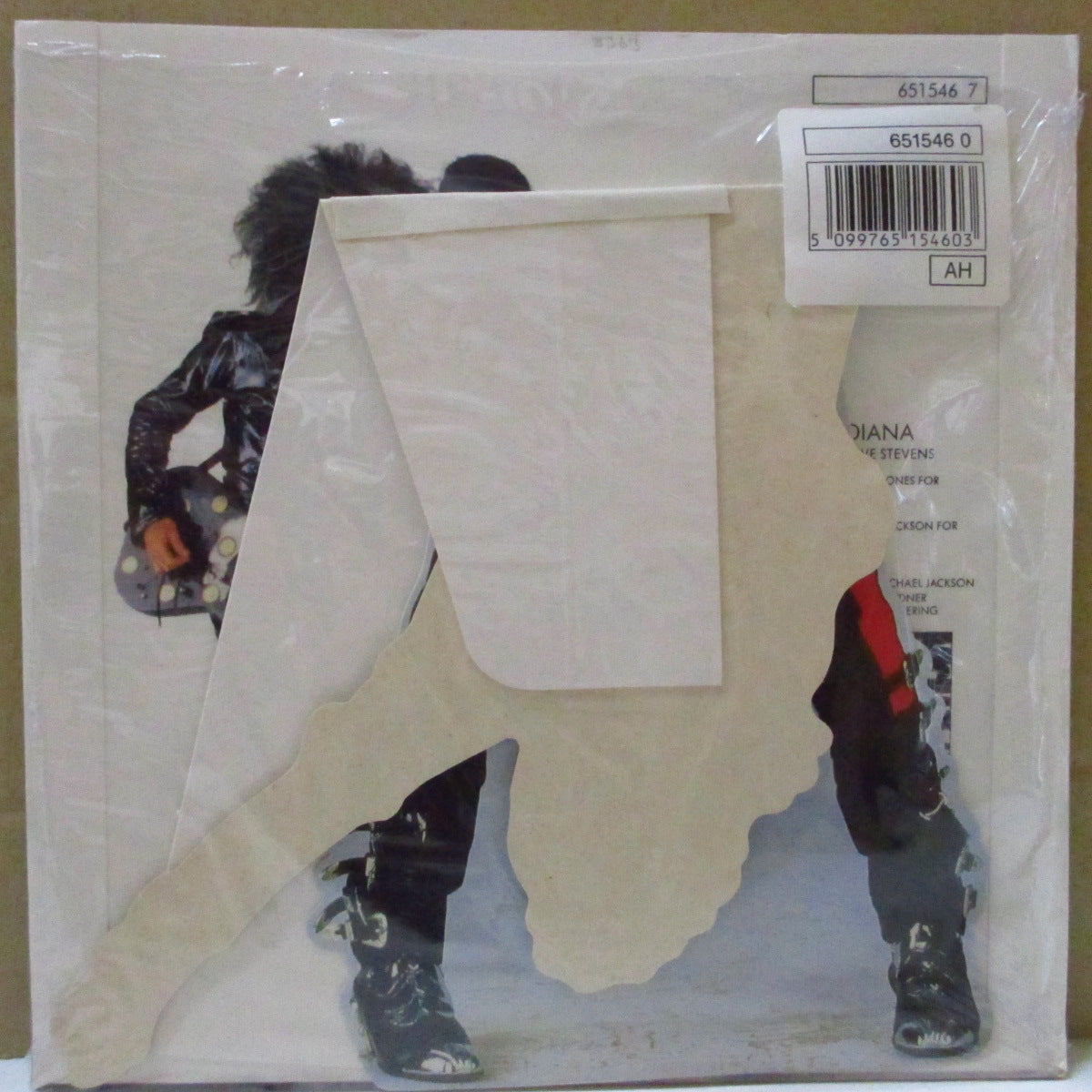 MICHAEL JACKSON (マイケル・ジャクソン) - Dirty Diana (UK オリジナル「紙ラベ」7"+限定紙製スタンドアップ・フィギュア/光沢固紙ジャケ)