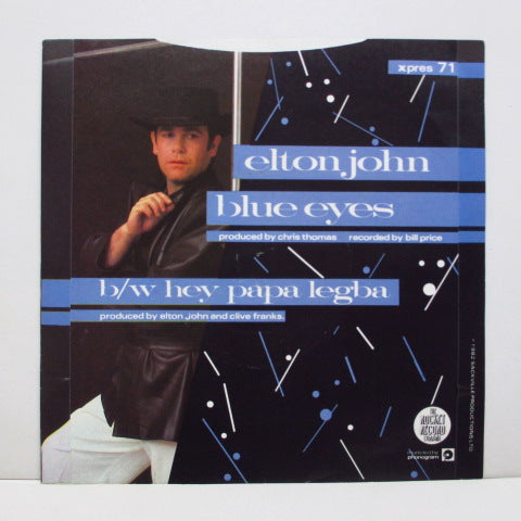 ELTON JOHN (エルトン・ジョン) - Blue Eyes (UK Orig+PS)