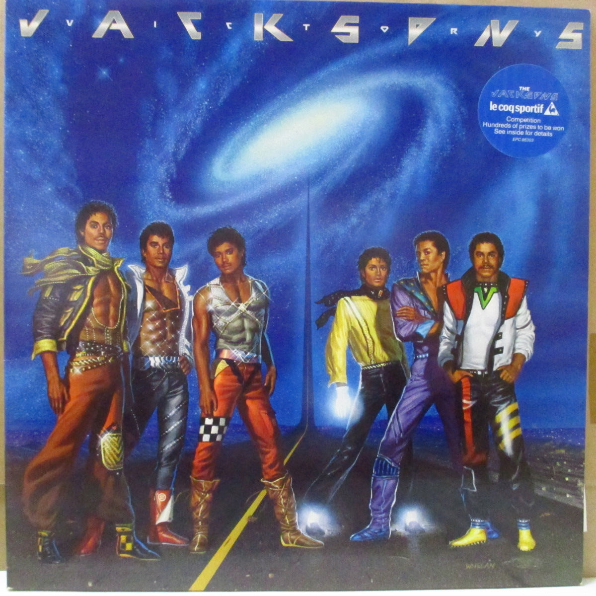 JACKSONS (ジャクソンズ) - Victory (UK オリジナル LP/光沢見開きジャケ)