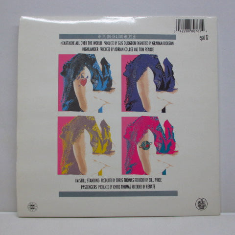 ELTON JOHN (エルトン・ジョン) - Heartache All Over The World (UK Limited 2 x 45)