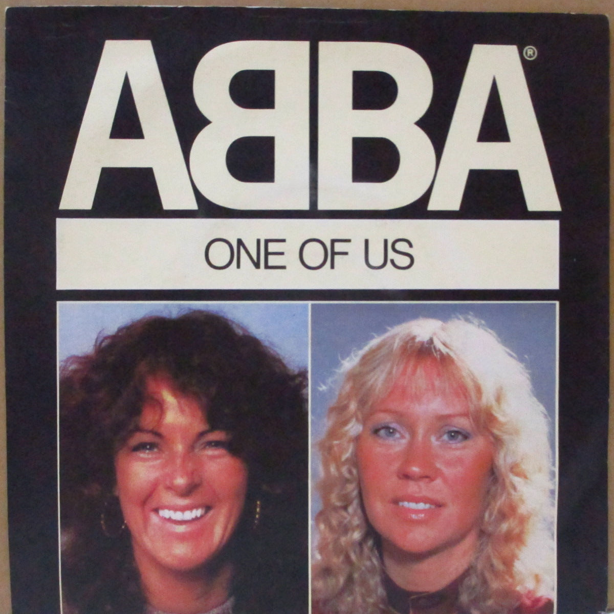 ABBA (アバ) - One Of Us (UK 2ndプレス・プラスチックラベ 7"+マット・ソフト紙ジャケ)