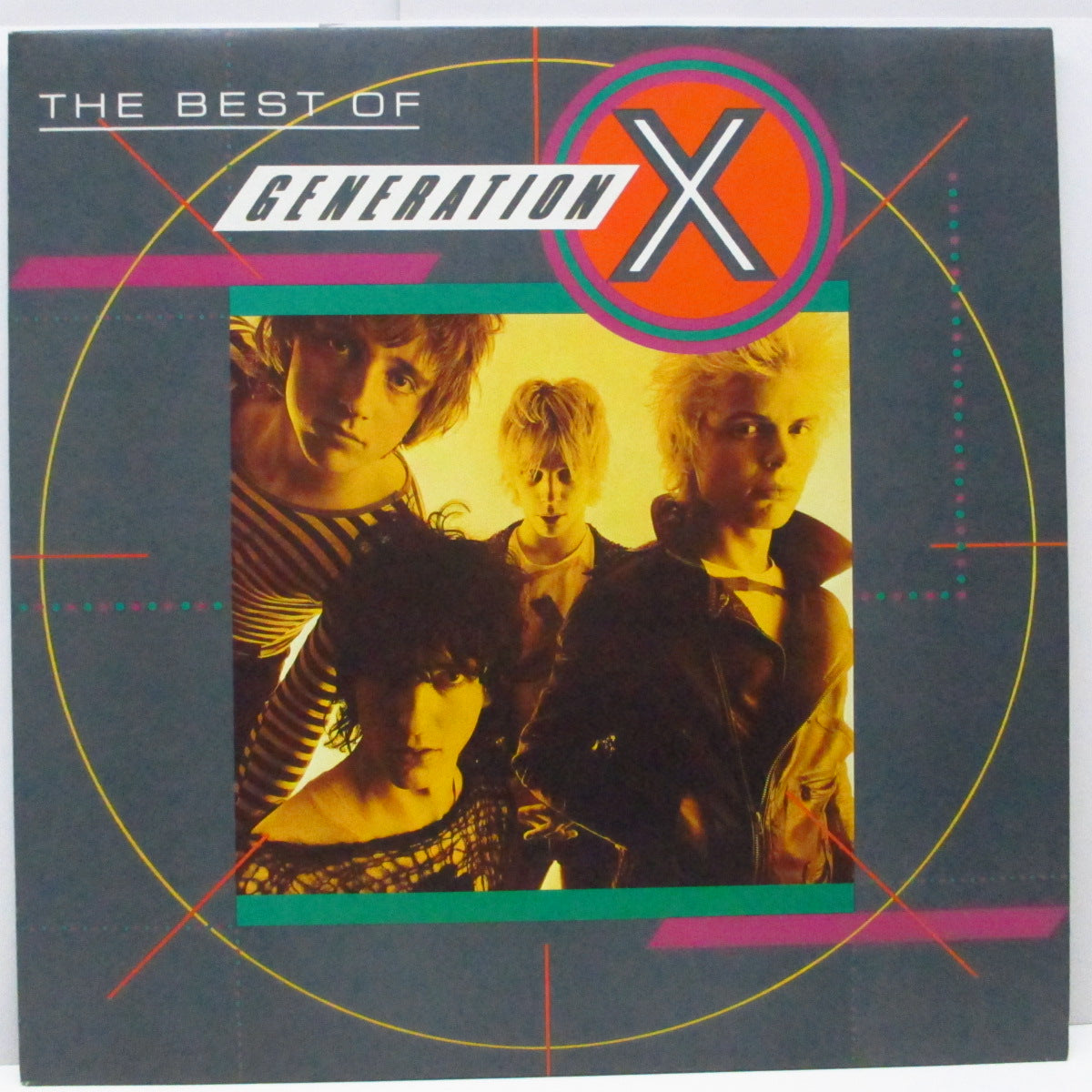 GENERATION X (ジェネレーション X) - The Best Of Generation X (UK オリジナル「白/青ラベ」LP)