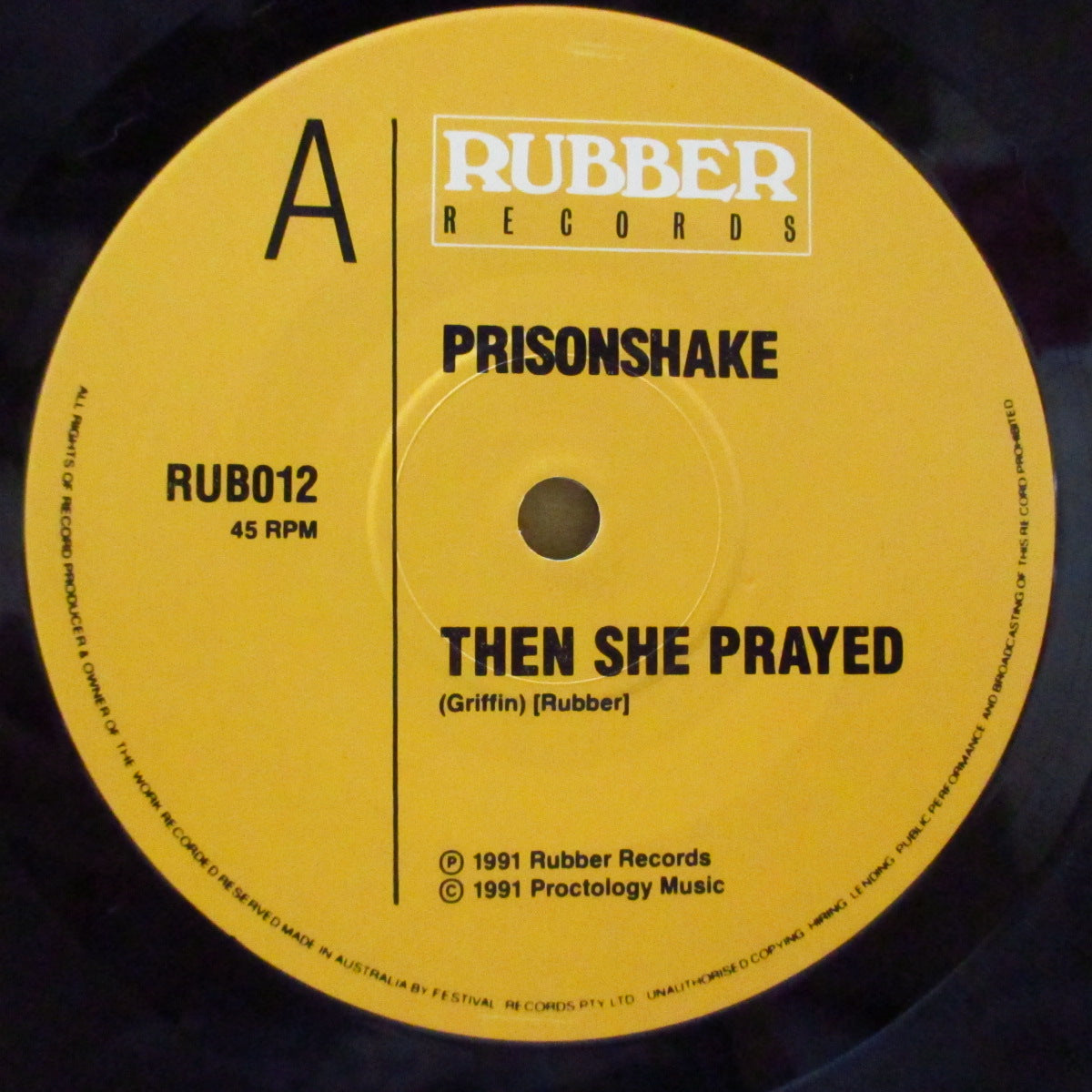 PRISONSHAKE (プリズンシェイク) - Then She Prayed (OZ Orig.7")