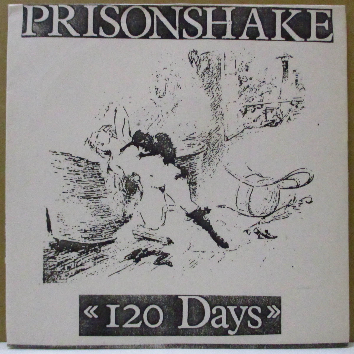 PRISONSHAKE (プリズンシェイク) - <<120 Days>> (US 180 Ltd Promo.7"+Numbered Insert)