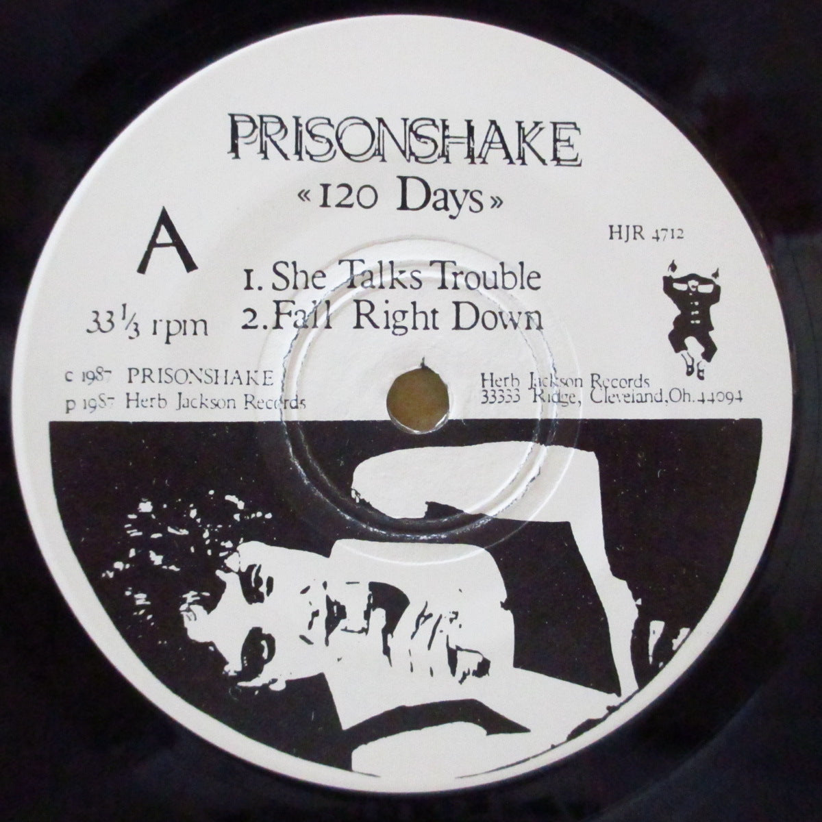 PRISONSHAKE (プリズンシェイク) - <<120 Days>> (US 180 Ltd Promo.7"+Numbered Insert)