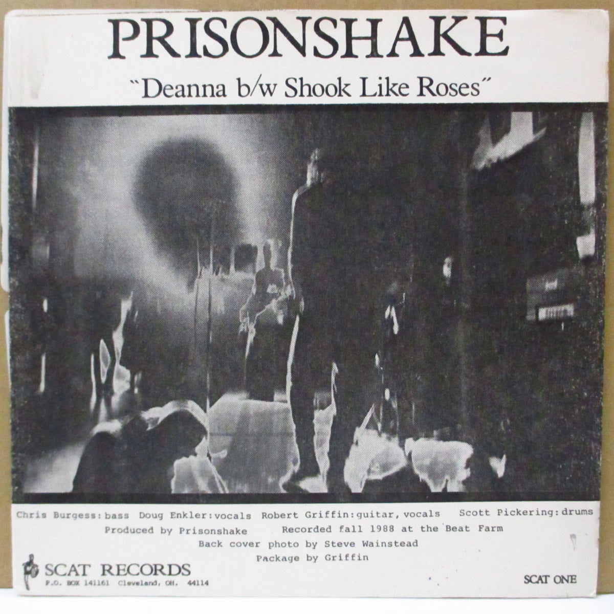 PRISONSHAKE (プリズンシェイク) - Deanna (US Orig.7"/Handmade PS)