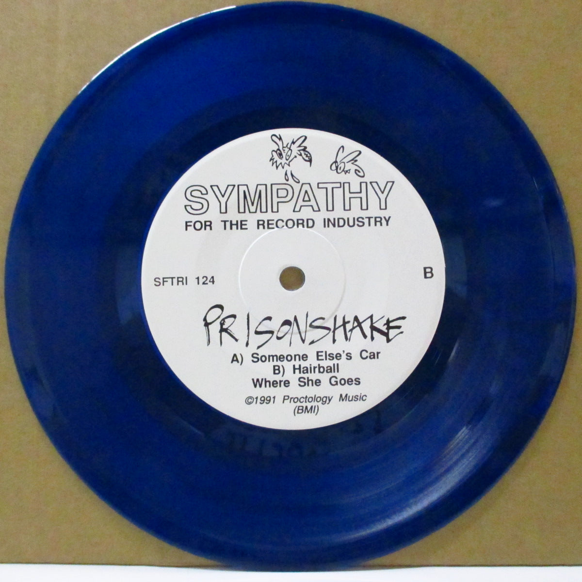 PRISONSHAKE (プリズンシェイク) - Someone Else's Car +2 (USLtd.Blue Vinyl 7")