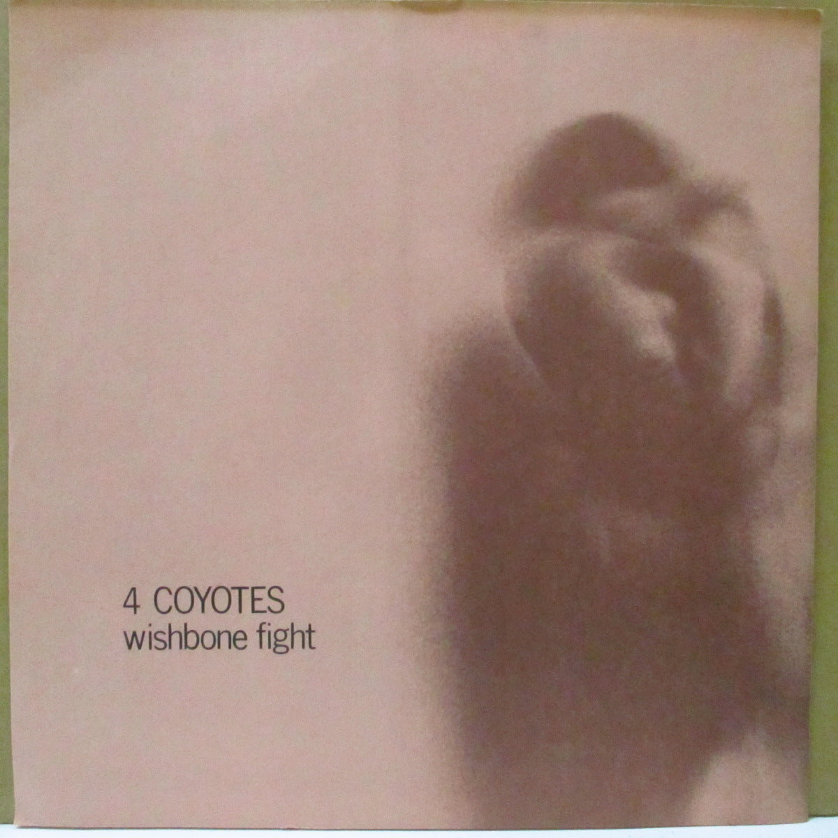 4 COYOTES (フォーコヨーテズ) - Wishbone Fight (US 1,500 Ltd.Brown Marbel Vinyl 7"/Numbered PS)