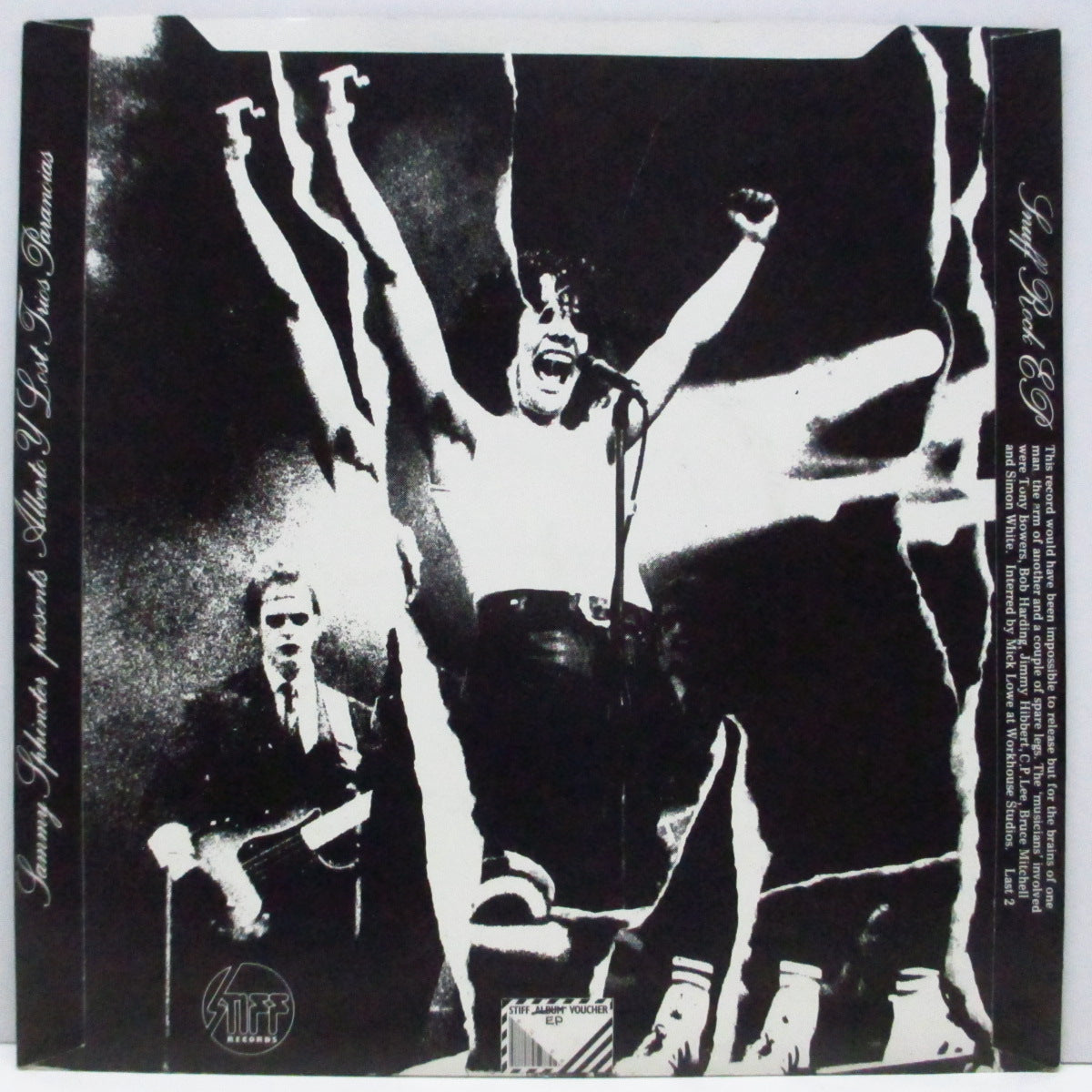 ALBERTO Y LOST TRIOS PARANOIAS! (アルベルト Y ロスト・トリオス・パラノイアス) - Snuff Rock (UK オリジナル 7"EP+マットジャケ)