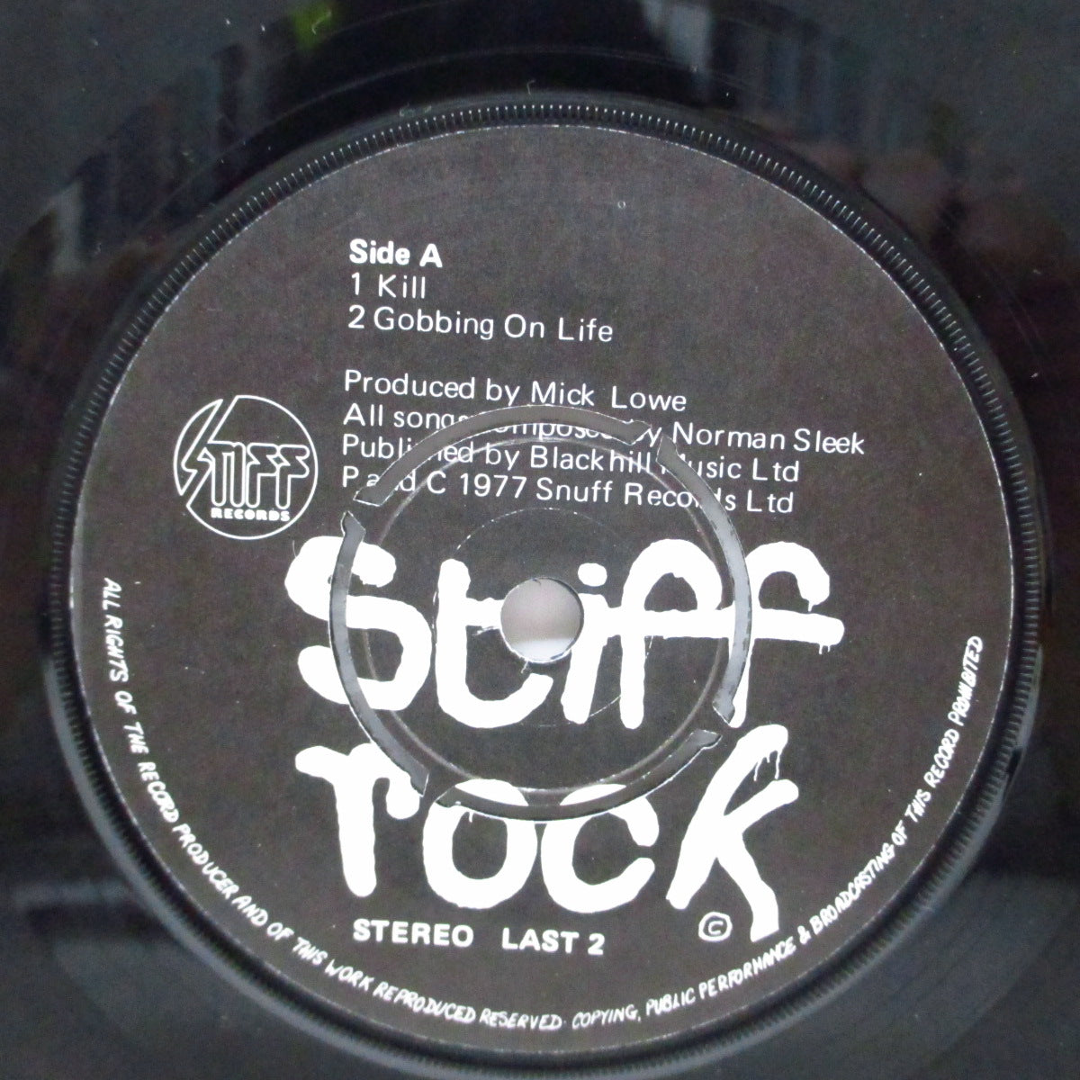 ALBERTO Y LOST TRIOS PARANOIAS! (アルベルト Y ロスト・トリオス・パラノイアス) - Snuff Rock (UK オリジナル 7"EP+マットジャケ)