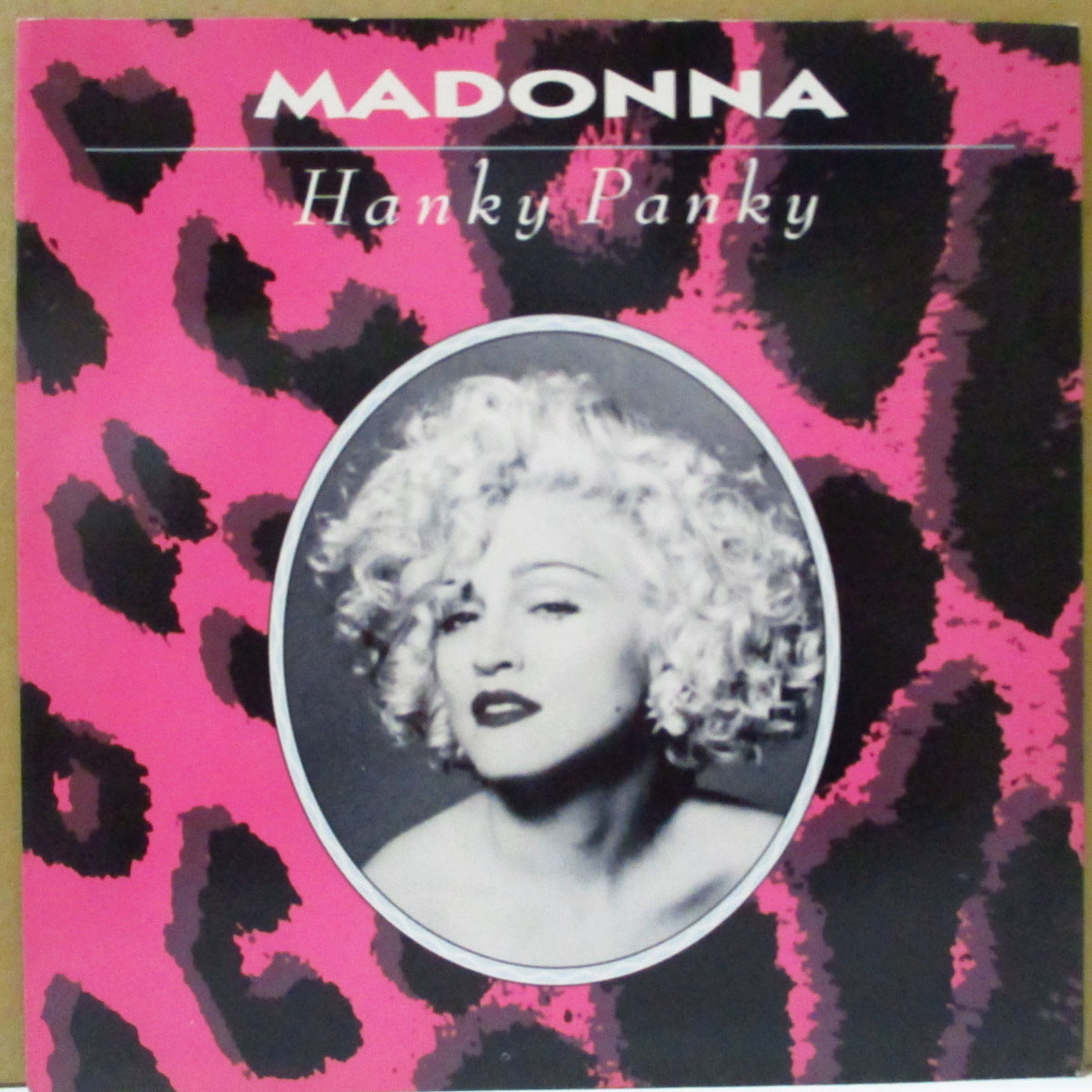MADONNA (マドンナ) - Hanky Panky (UK オリジナル・ペーパーラベ 7"+光沢固紙ジャケ)