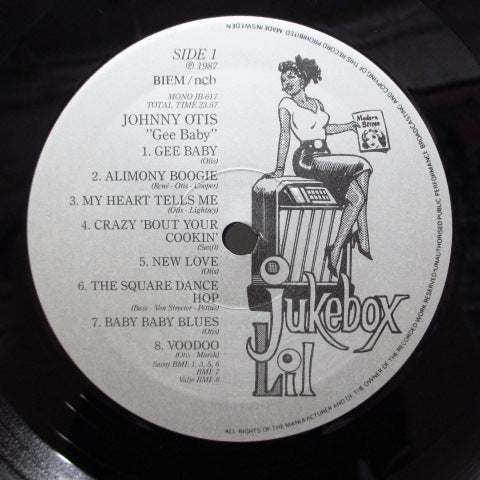 JOHNNY OTIS & HIS ORCHESTRA (ジョニー・オーティス)- Gee Baby (SWEDEN Orig.)