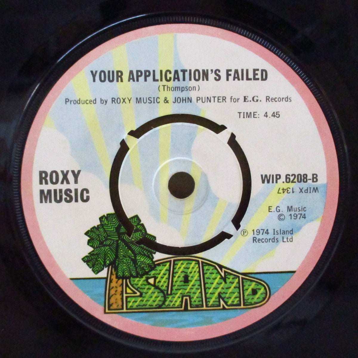 ROXY MUSIC (ロキシー・ミュージック) - All I Want Is You (UK オリジナル 7"+プレーン・ダイカットスリーブ)