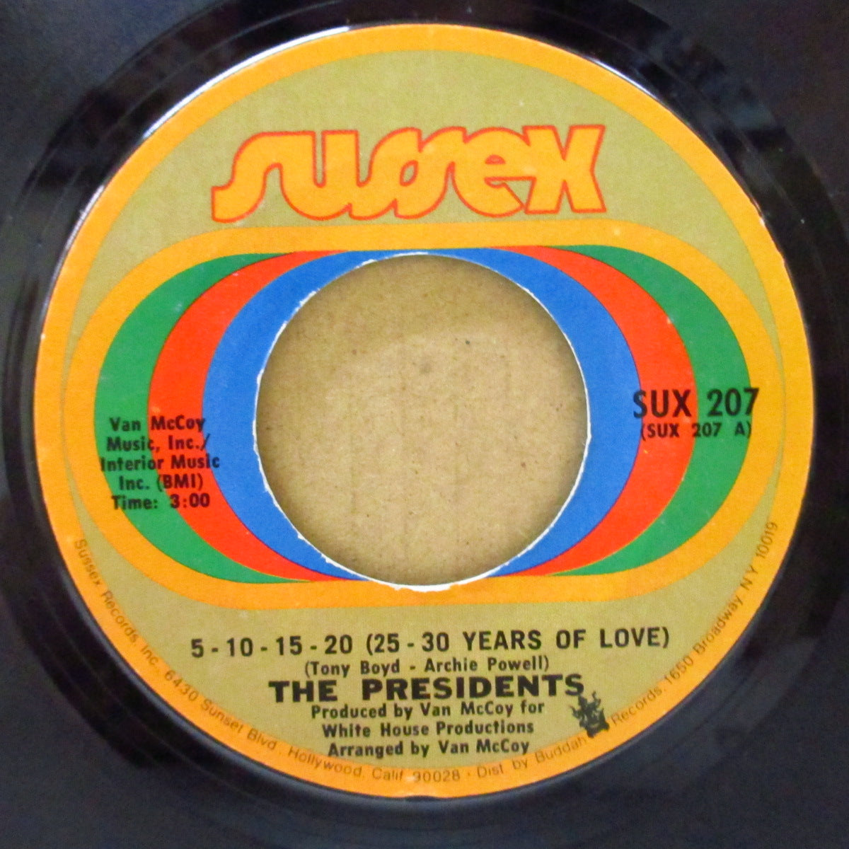 PRESIDENTS (プレジデンツ) - I'm Still Dancing (US Orig.7"+CS)