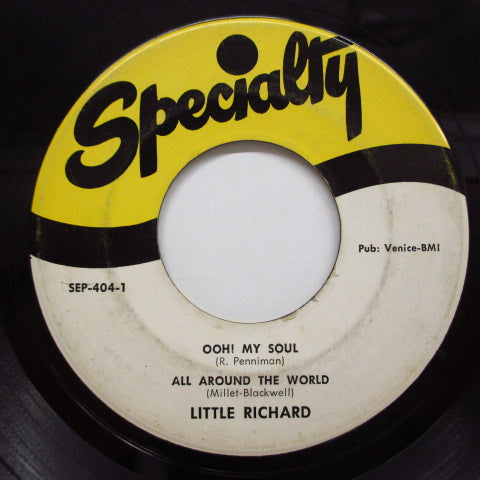 LITTLE RICHARD (リトル・リチャード) - Little Richard / Ooh! My Soul +3 (US Orig.EP)