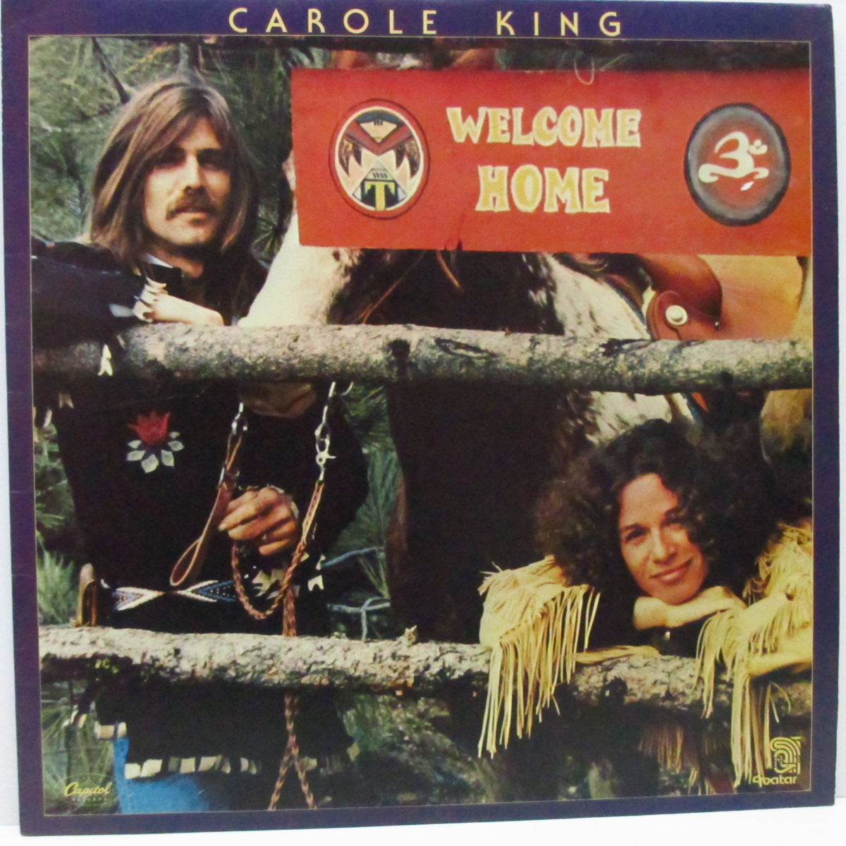 CAROLE KING (キャロル・キング) - Welcome Home (UK オリジナル LP+インナー)